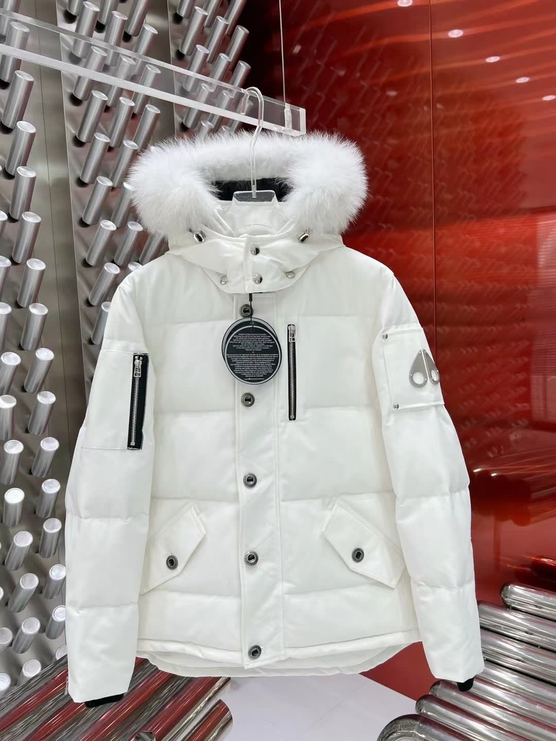 Moose Knuckles Hooded Down Jacket Moose Knuckles Hooded Down Jacket